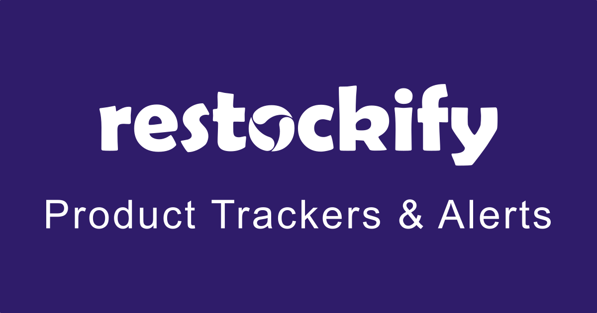 Restockify Product Trackers & Alerts Featured Banner